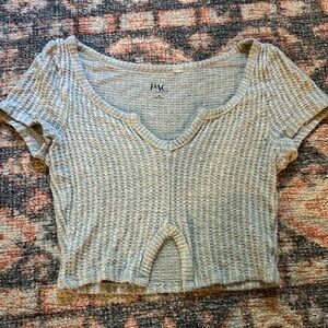 not knit material but still good quality- not see through